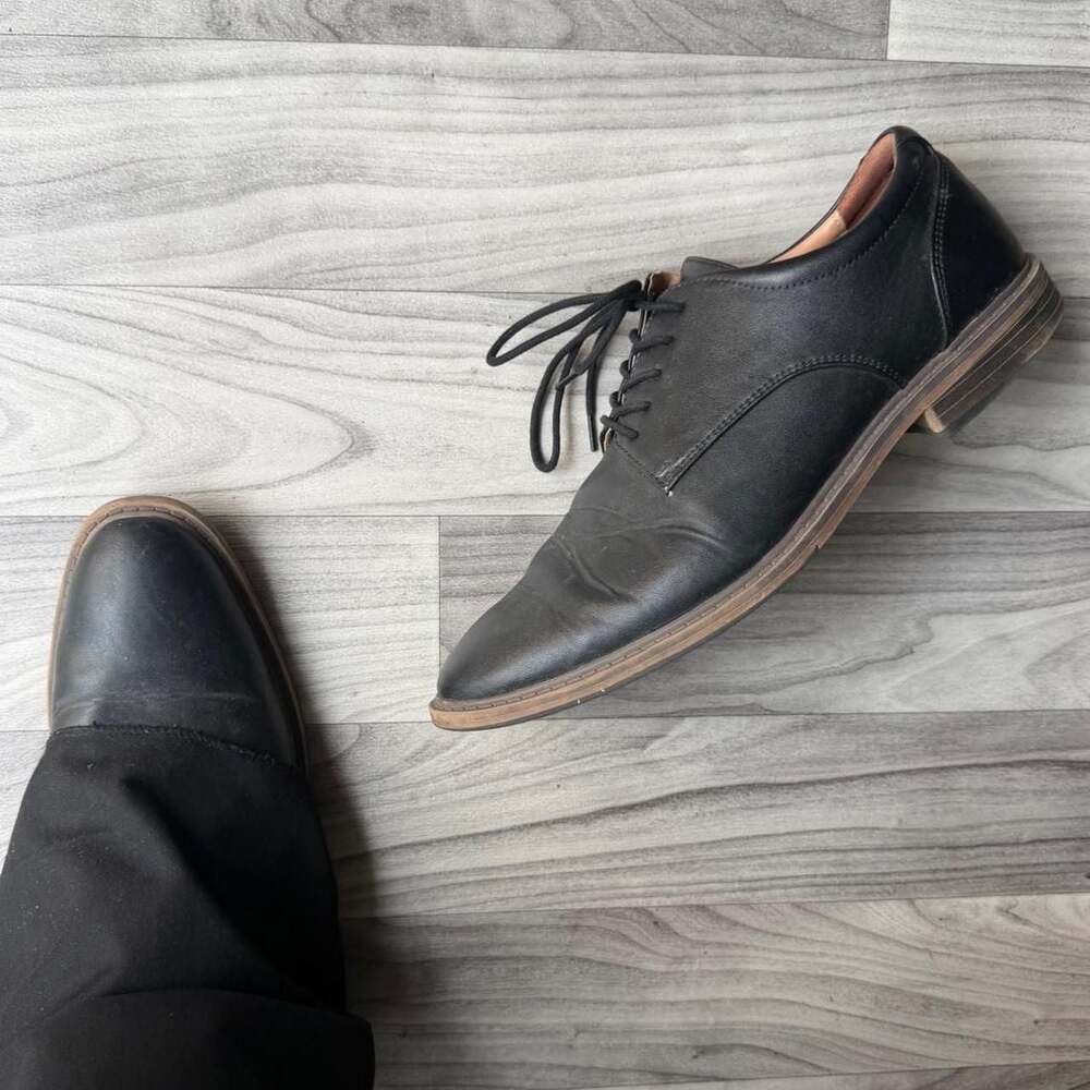 Goodfellow & Co Black Oxford Dress Shoes Size 11